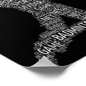 Poster Lecteur Volant de badminton (Coin)