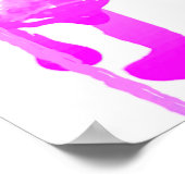 Poster Lecteurs d'aquarelle Abstraits (Coin)