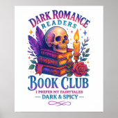 Poster Lecteurs de romance sombre... (Devant)