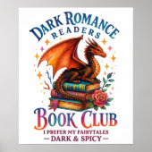 Poster Lecteurs de romance sombre... (Devant)