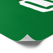 Poster Lecteurs et amateurs de livres Arbre de Noël (Coin)