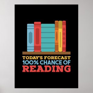 Poster Lecture - 100% Chance de lecture