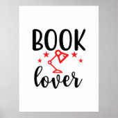 Poster Lecture Art Book Lover (Devant)
