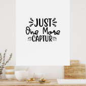 Poster Lecture Art Juste Un Captur De Plus (Cuisine)