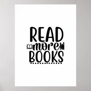 Poster Lecture Art Lire plus Livres