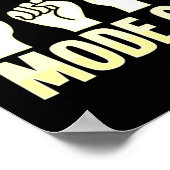 Poster Lecture Asl Gesture Main Sourde Perte d'ouïe Adjud (Coin)