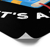 Poster Lecture C'est une idée novatrice drôle Livre Pun D (Coin)