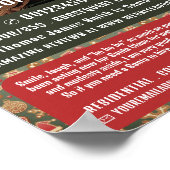 Poster Lecture classique Père Noël, Santa Claus Entertain (Coin)
