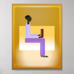 Poster Lecture dans Fenêtre Lumière 2