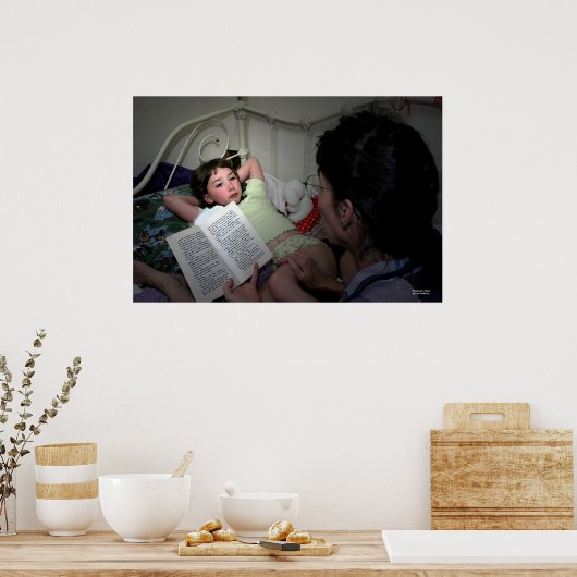 Poster Lecture de Abby (Cuisine)