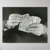 Poster Lecture de cartes (Devant)