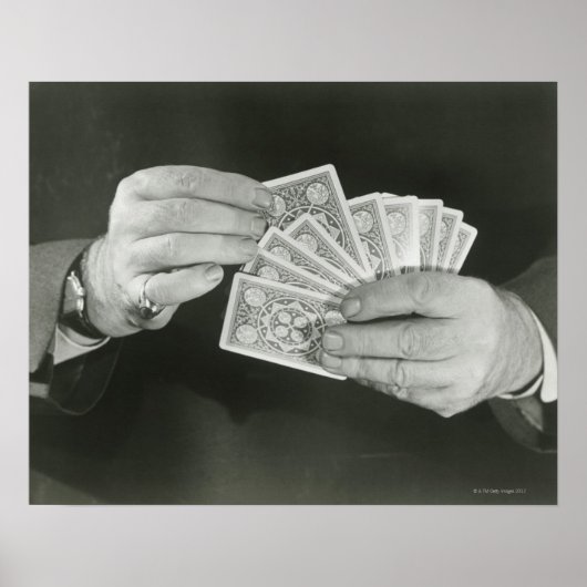 Poster Lecture de cartes (Devant)