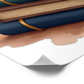 Poster Lecture de Chat dans l'Espace Ver de Livre Astrona (Coin)