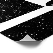 Poster Lecture de chats noirs Shakespeare Joues (Coin)