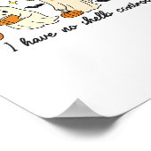 Poster Lecture de la bibliothèque Ghost Halloween (Coin)