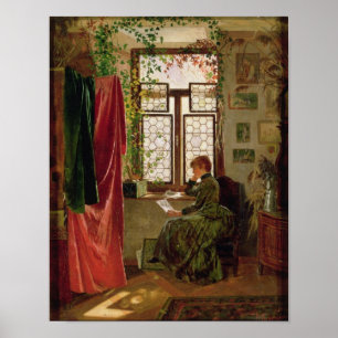 Poster Lecture de la lettre