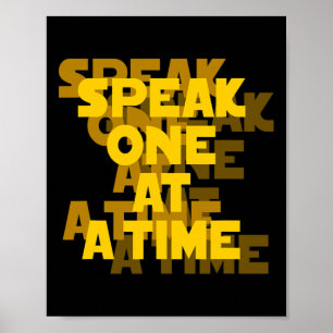 Poster Lecture de la lèvre ASL Gesture main sourde Perte