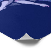 Poster Lecture de lune Fée livre lune fées lune (Coin)