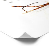 Poster Lecture de lunettes (Coin)