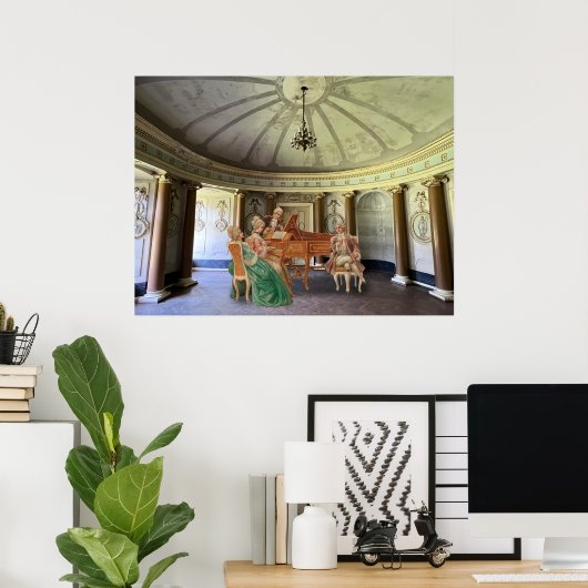 Poster Lecture de musique (Bureau à domicile)