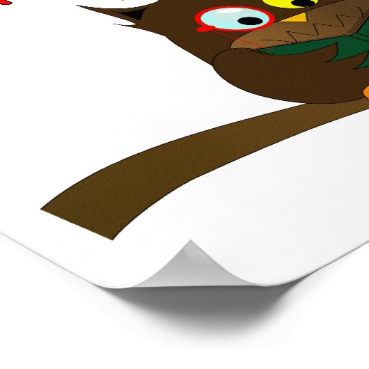 Poster Lecture de Wise Owl (Coin)