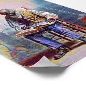 POSTER LECTURE DES SCRIPTURES PAR THOMAS WATERMAN WOOD (Coin)