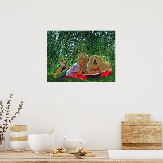 Poster lecture d'été (Cuisine)