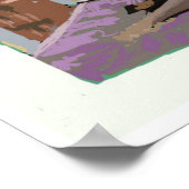 Poster Lecture du lit (Coin)