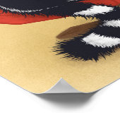 Poster Lecture du livre de chat Lover (Coin)