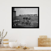 Poster Lecture du mandat de mort de Lincoln 1865 (Cuisine)