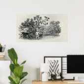 Poster Lecture d'un Saumon (Bureau à domicile)