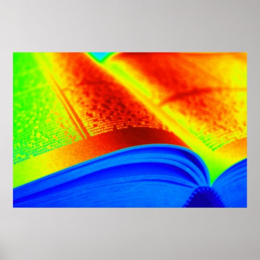 Poster lecture en couleur (Devant)