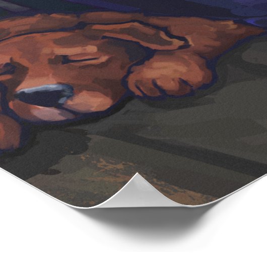 Poster Lecture en été (Coin)