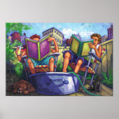 Poster Lecture en été (Devant)