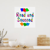 Poster Lecture et succès (Cuisine)