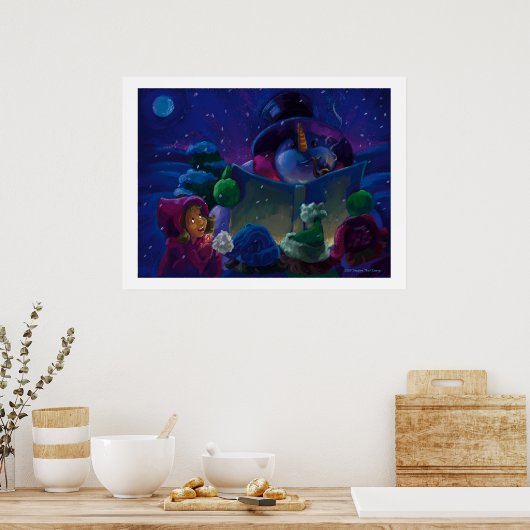 Poster Lecture hivernale (Cuisine)