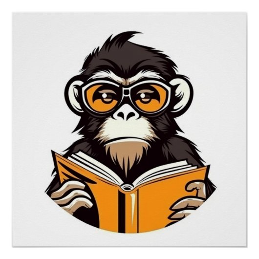 Poster Lecture singe (Devant)
