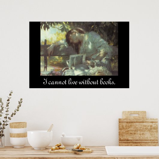 Poster Lecture vintage (Cuisine)