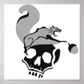 Poster L'écureuil mort gris qui a faim (Devant)