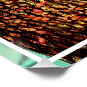 Poster L'écureuil sur l'arbre aux fruits (Coin)