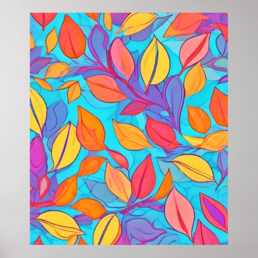 Poster LED Lit Brothel : Feuilles de dessin (Devant)