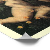 Poster Leda et le Cygne par Léonard de Vinci (Coin)