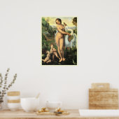 Poster Leda et le Cygne par Léonard de Vinci (Cuisine)