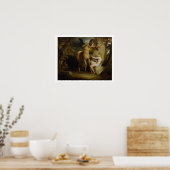 Poster L'éducation d'Achille, c.1772 (huile sur toile) (Cuisine)