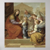 Poster L'éducation de la Vierge, 1658 (Devant)