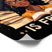 Poster L'Éducation Est La Liberté Fière Des Enseignants A (Coin)