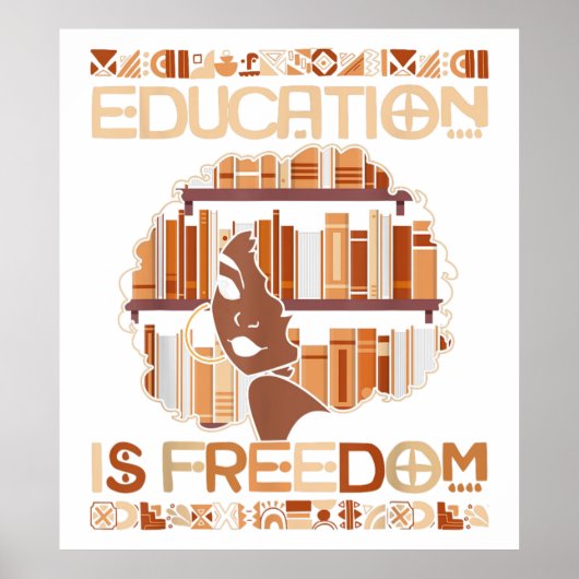 Poster L'éducation est liberté (Devant)