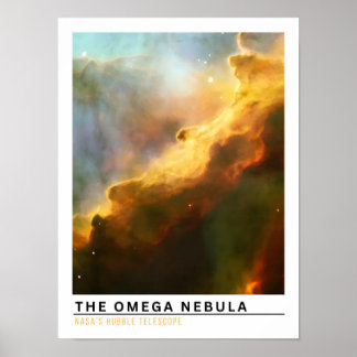 Poster L'éducation spatiale de la nébuleuse Oméga
