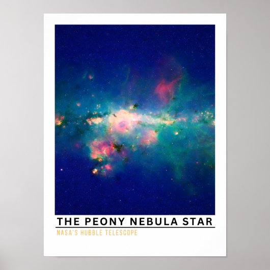 Poster L'éducation spatiale de l'étoile de la nébuleuse d (Devant)