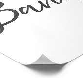 Poster Lee Band Booster New Logo Red Only (Coin)